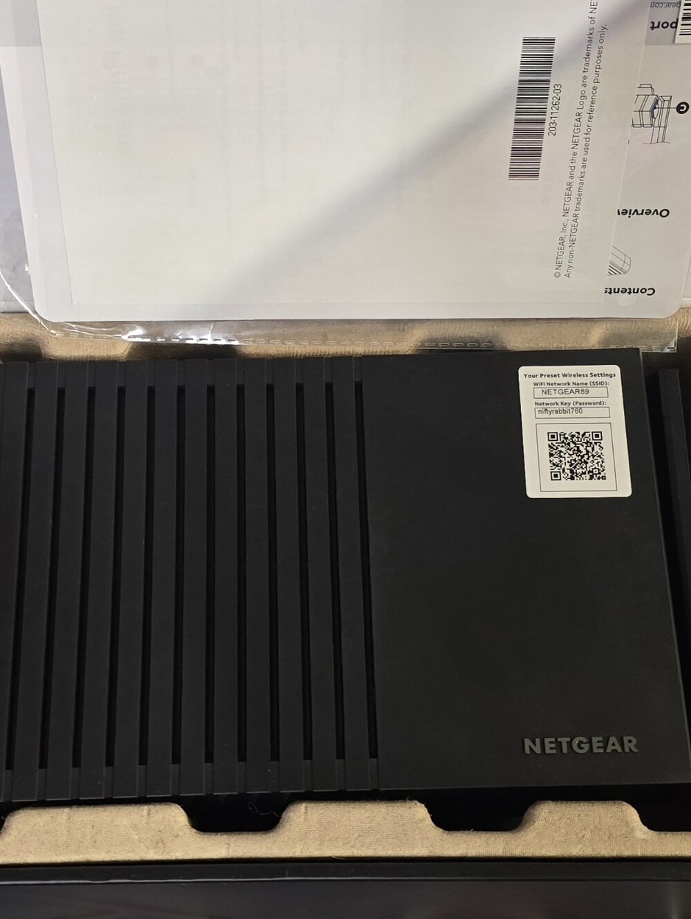 NETGEAR AX1800 WiFi 6 Router RAX20 w/ Original Box - Picture 2 of 4
